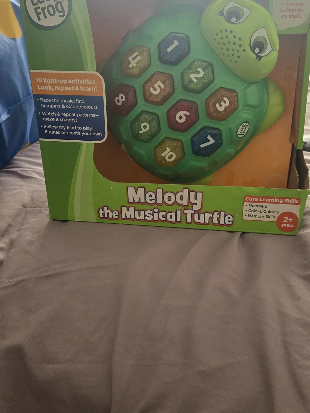 LeapFrog Melody the Musical Turtle - Bright Green Educational Toy